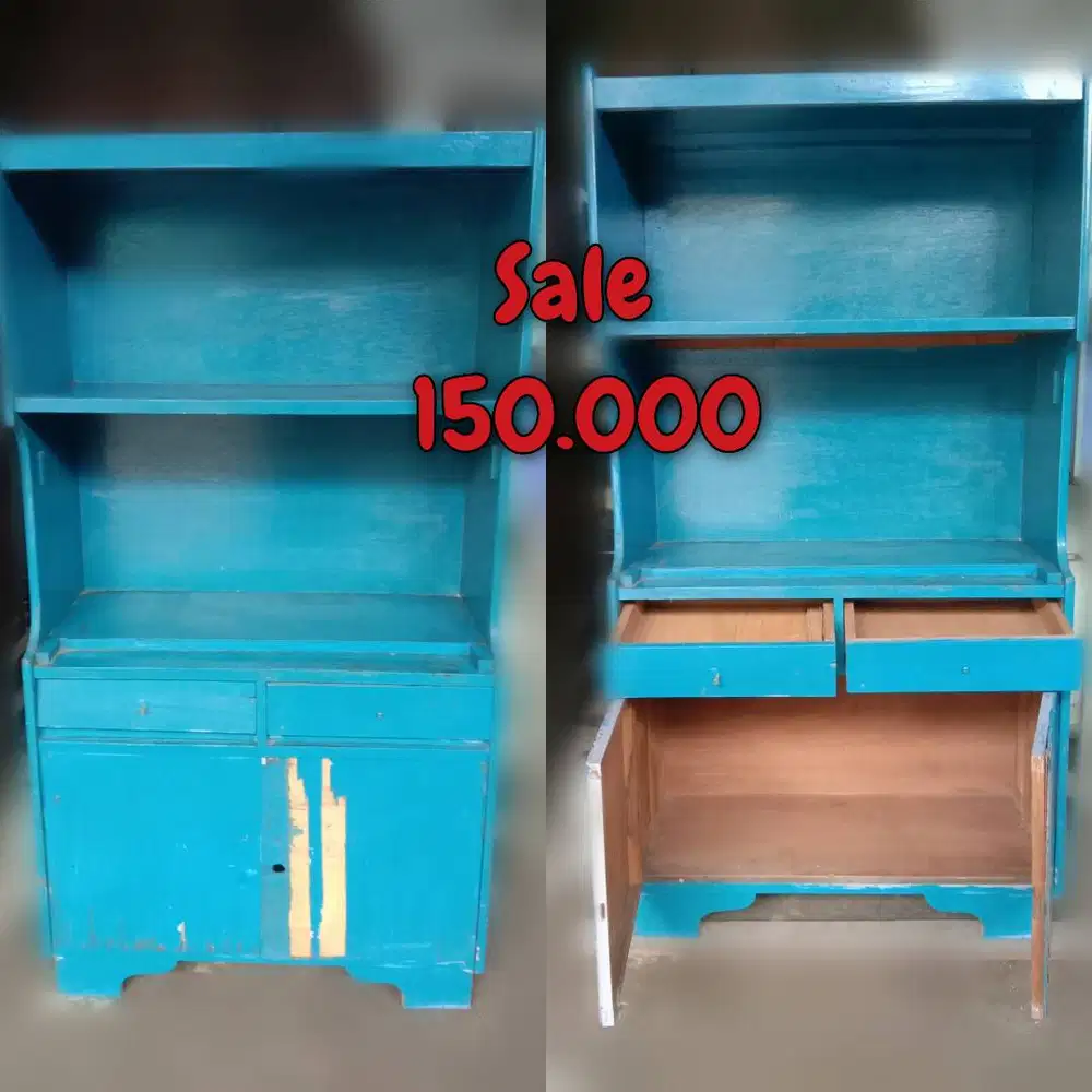 Lemari Dapur Antik Murah