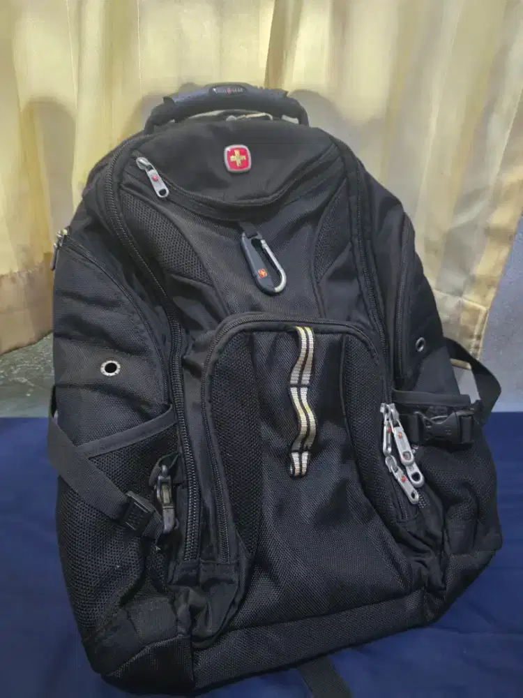 Tas Ransel Original Swissgear 1900 ScanSmart  hitam