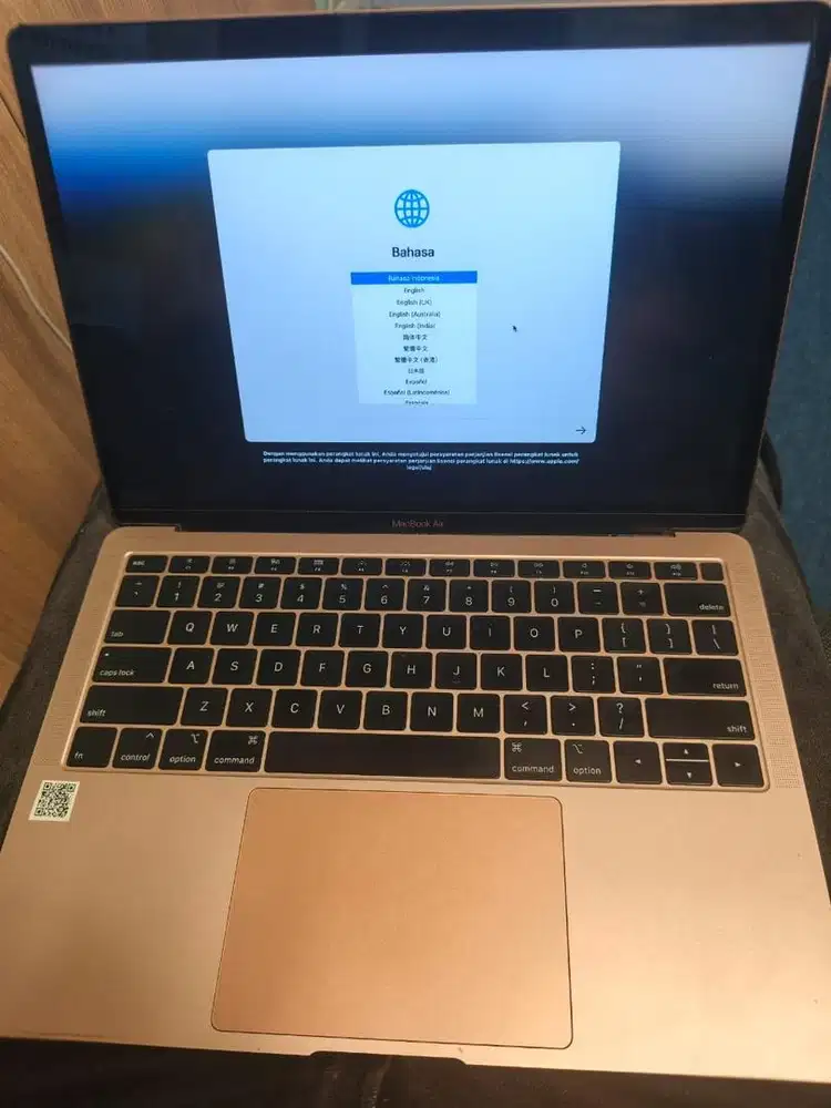 MACBOOK AIR 2019 256 GB 13 INCH (LCD KADANG EROR)