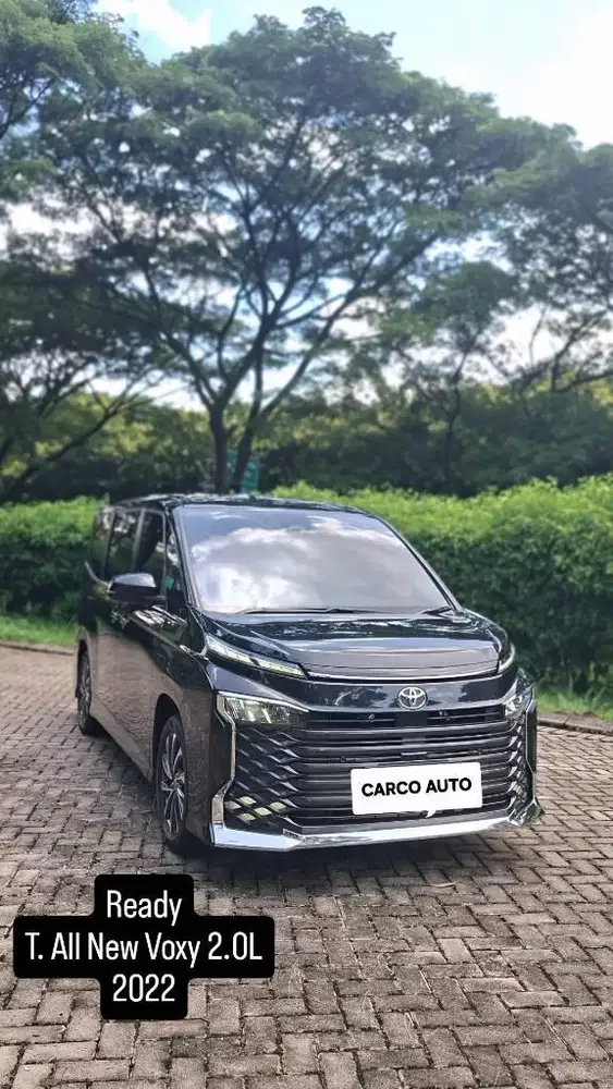 Toyota All New Voxy 2.0L 2022 Record Hitam