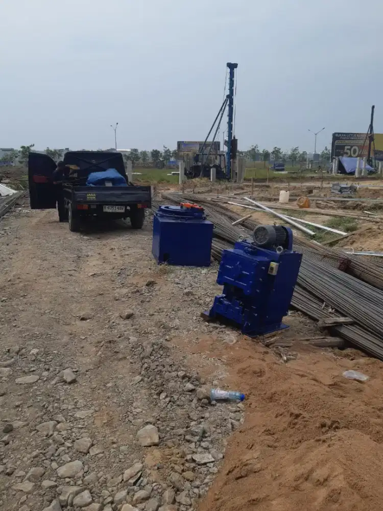 Sewa mesin pemotong dan penekuk besi ulir