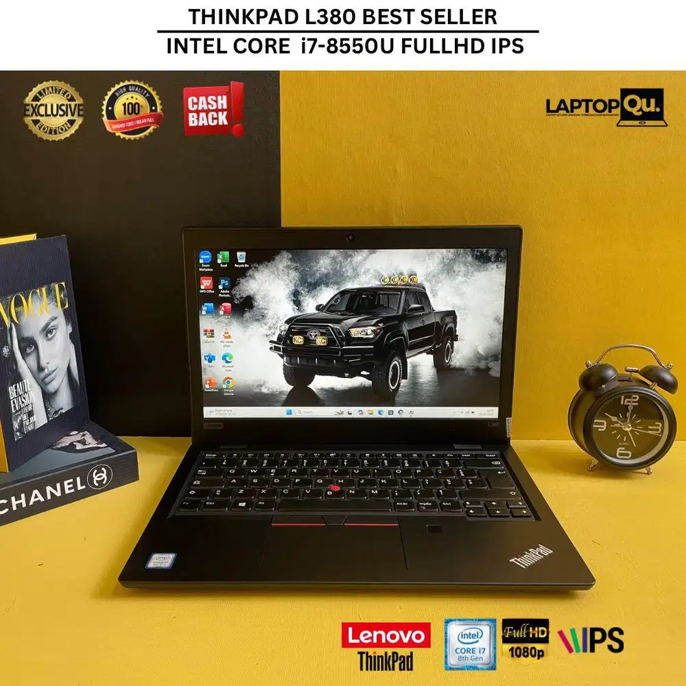 LENOVO THINKPAD L380 i7 GEN 8 / RAM 16G / SSD 256GB / FHDIPS / GRADE A