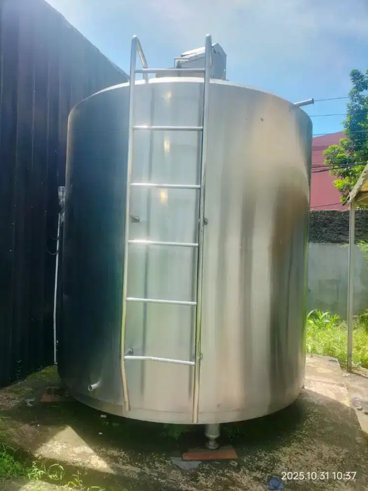 Tangki Stainless 304 Ex minyak goreng