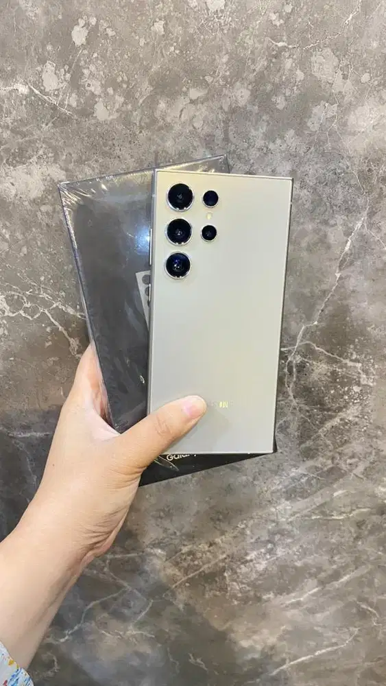 Samsung S24 Ultra 12/512GB Titanium Gray Lengkap Full set Ori