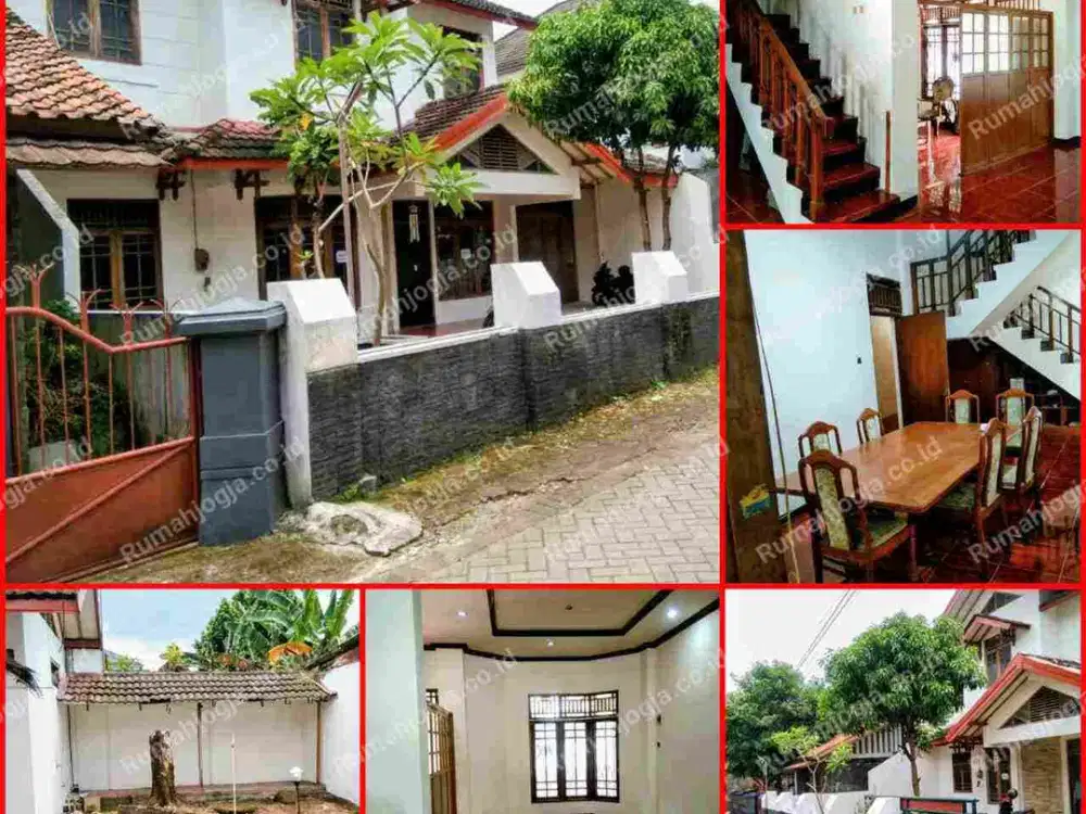 rumah 2 lantai dengan tanah luas jalan Kaliurang KM 7.5 hanya 5 menit UGM