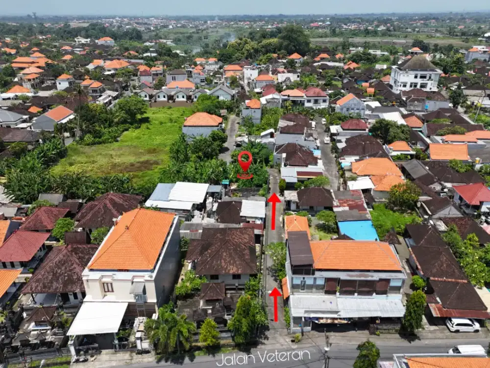Tanah Plot Kecil Zona Kuning Veteran Buduk Badung Bali
