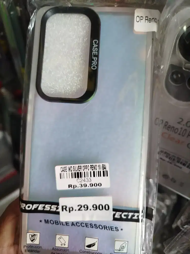 CASE IMD SILVER OPPO RENO 10