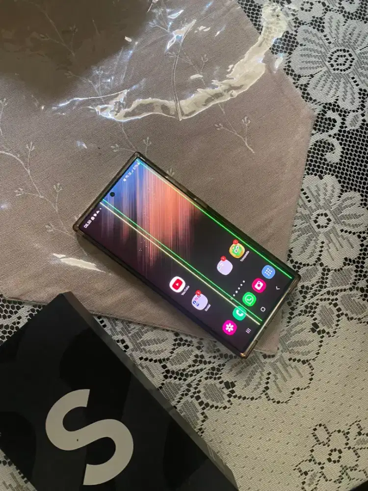 Samsung s22 ultra 128gb lengkap mulus