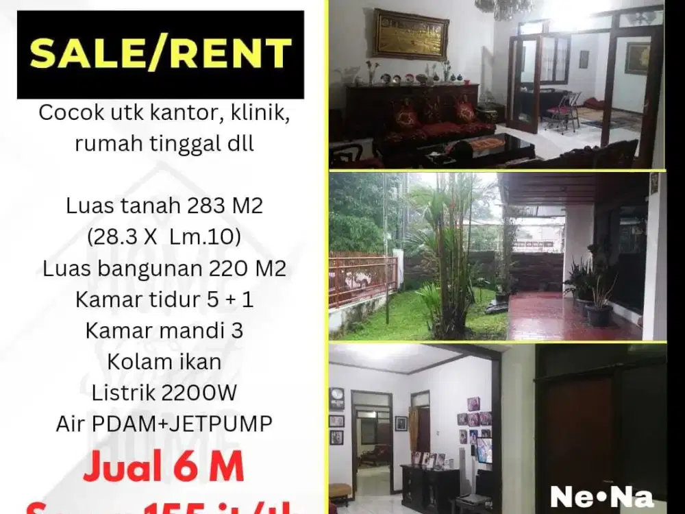 DIJUAL/SEWA RUMAH DI MALABAR BANDUNG
