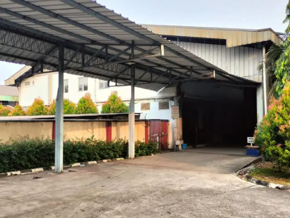 DIJUAL/DISEWAKAN EX PABRIK TANGERANG- Jl. Prabu Siliwangi Jatiuwung