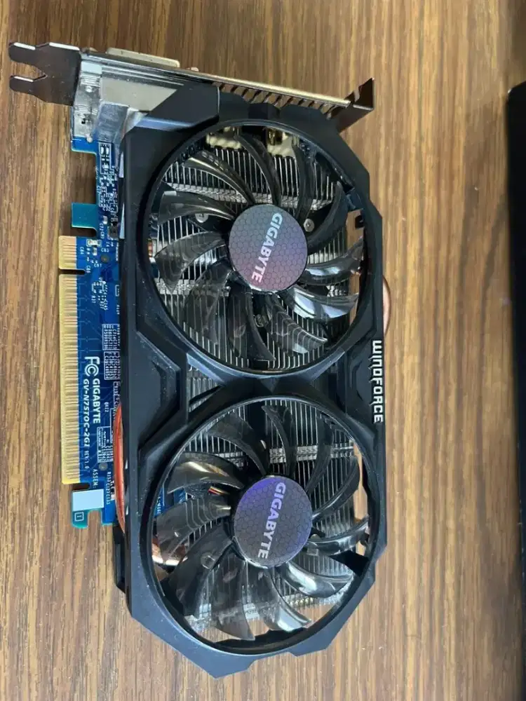 Nvidia GTX 750ti 2GB Gigabyte Windforce Dual Fan
