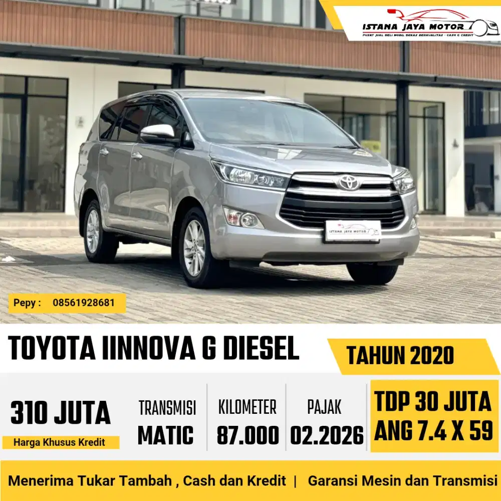 TOYOTA INNOVA SOLAR 2020