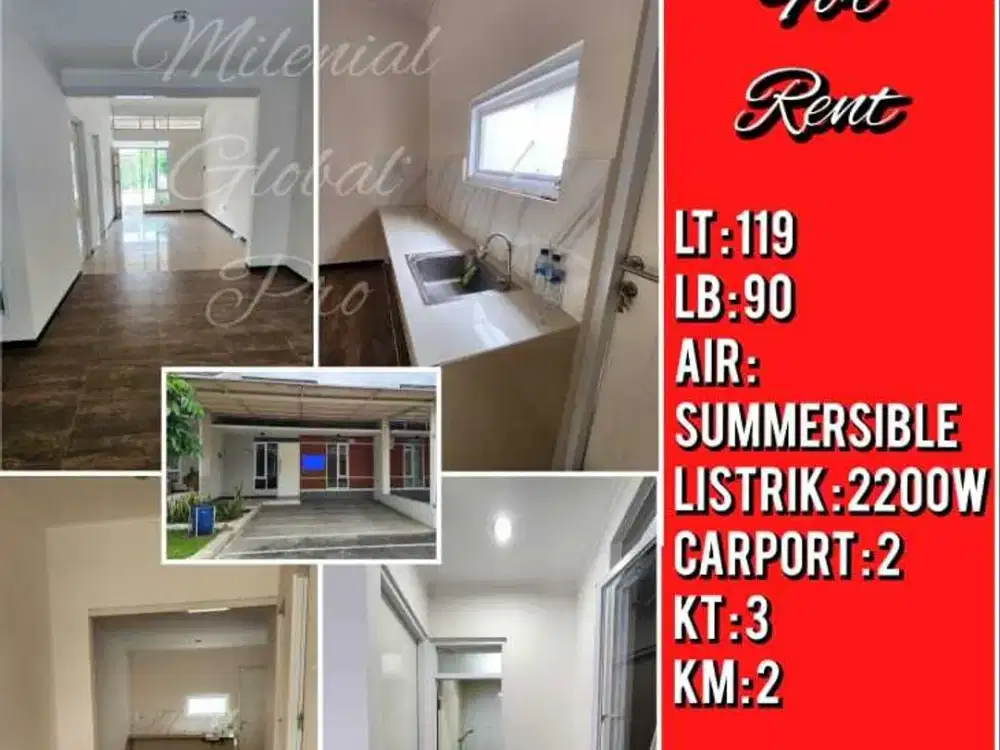 Disewakan rumah siap huni di Taman Kopo INdah V