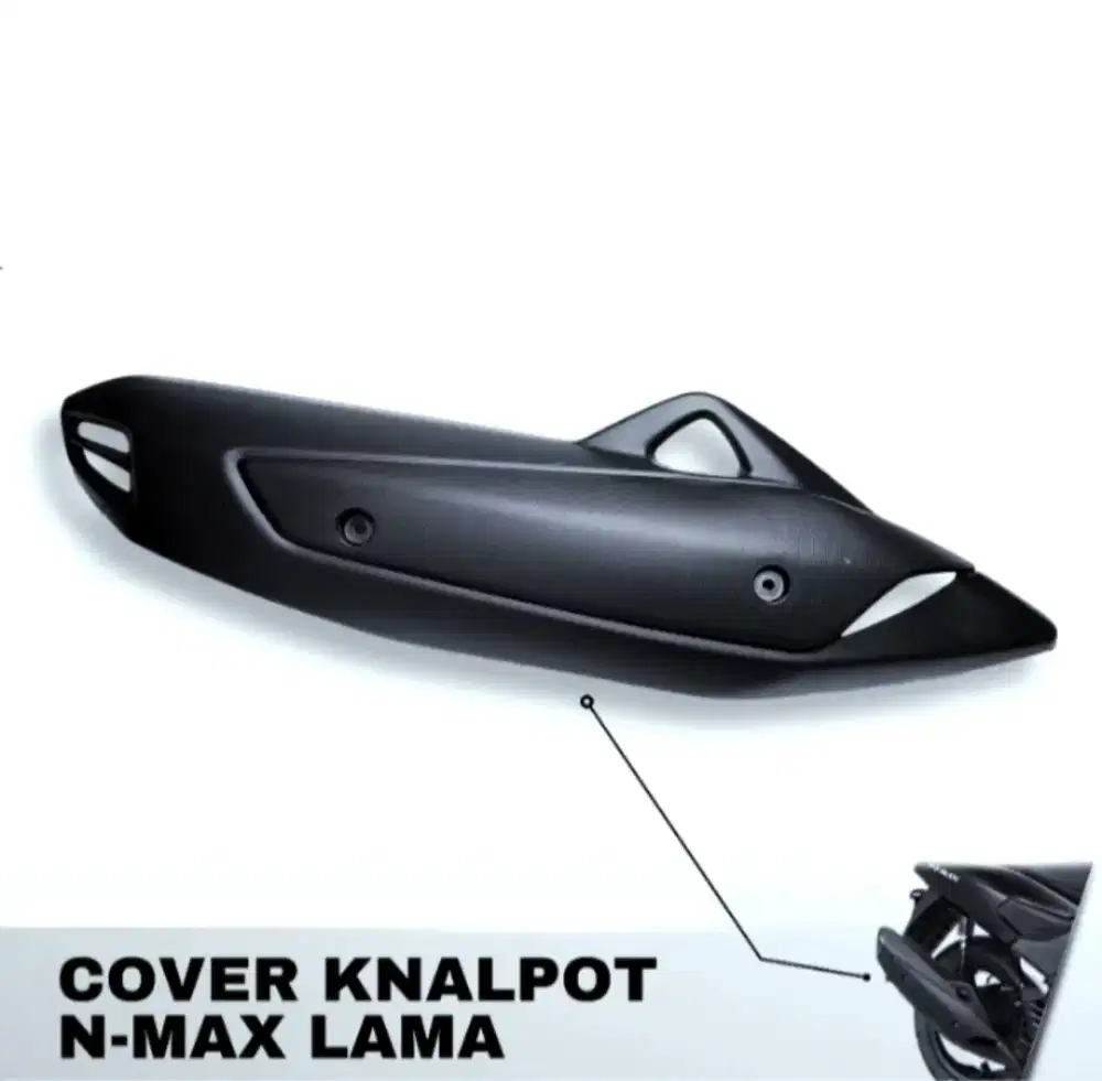 Cover knalpot Nmax Old/Vario Led 150/125 2018-2023/Beat FI 2012-2014