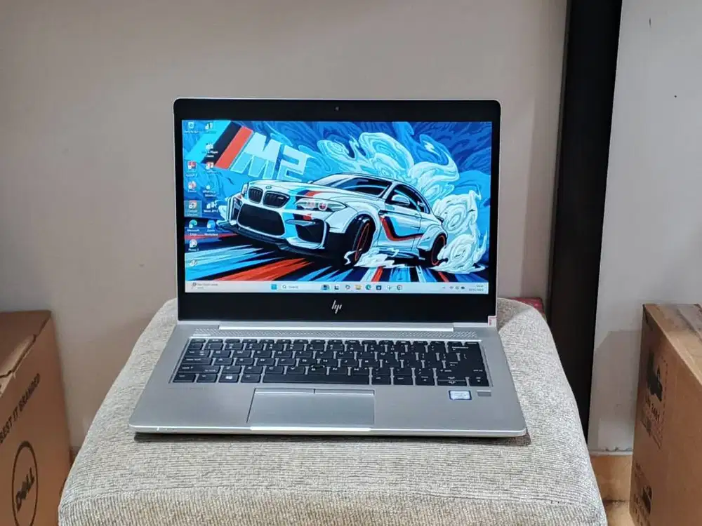 Laptop HP Core i5 generasi 8 Ram 8 SSD 256 Normal Lancar tidak lemot