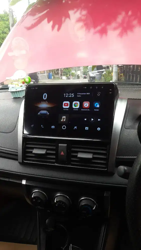 Tv mobil android + kamera parkir + pasang