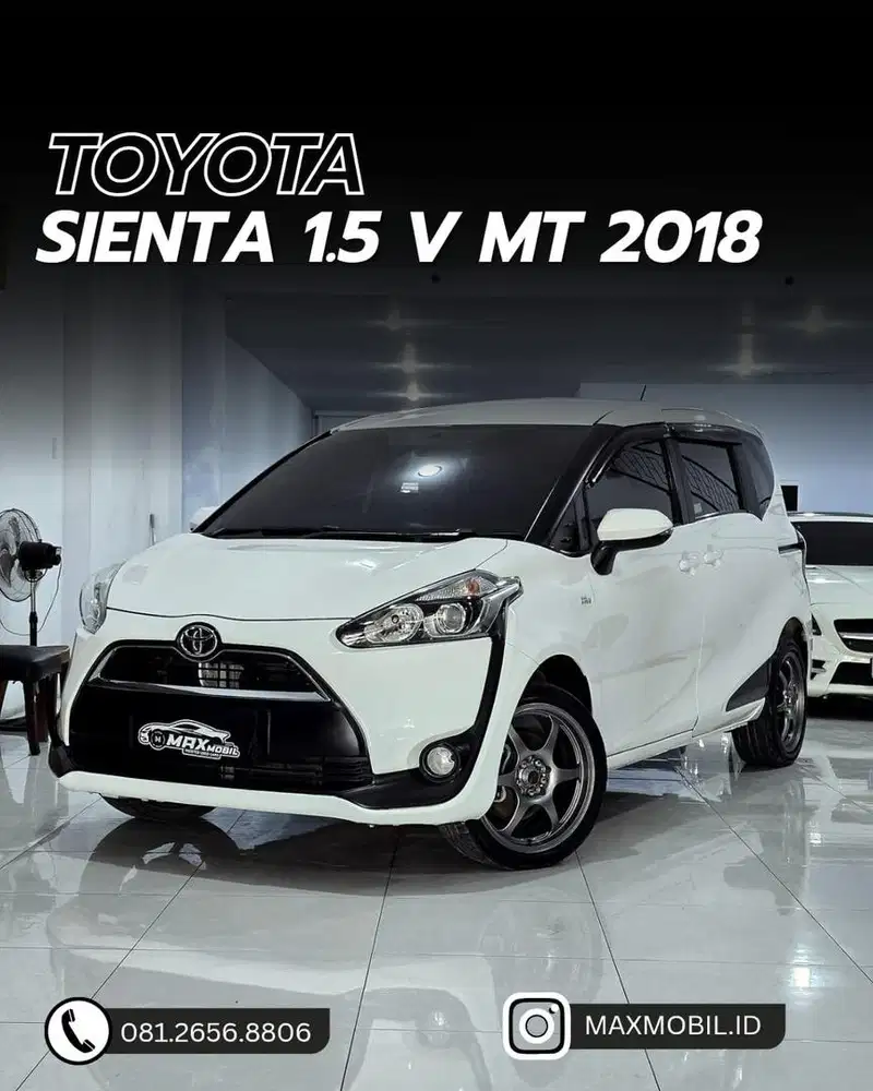 [ODO 38RB‼️] TOYOTA SIENTA V MT 2018 pemakaian 2019