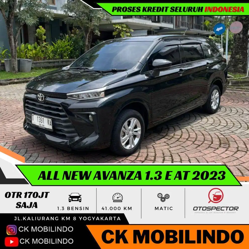 (Dp5jt) All New Avanza E Matic 2023 ORISINIL MURAH Bisa Kredit