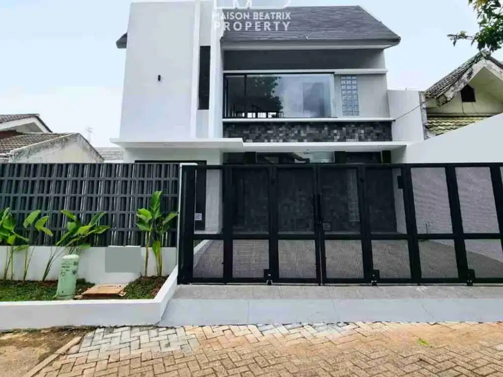 DIJUAL RUMAH BARU DG 2 CARPOT 10 MENIT KE TOL DAN STASIUN RAWABUNTU, KENCANALOKA BSD