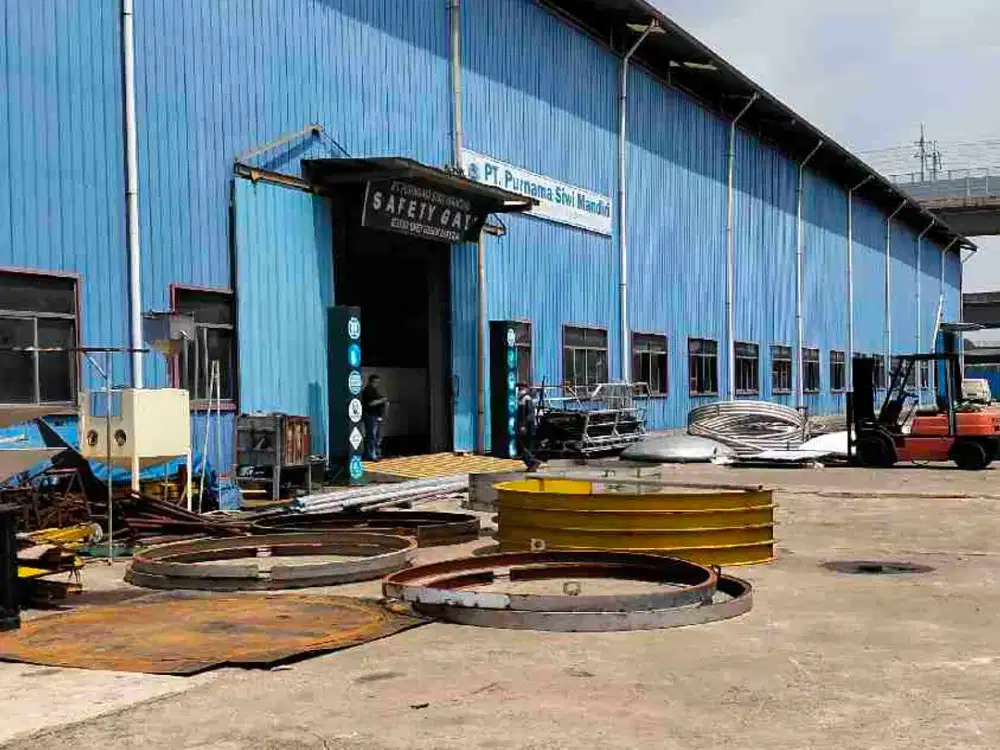 Sewa lahan luas aman akses tol di rest area cikampek