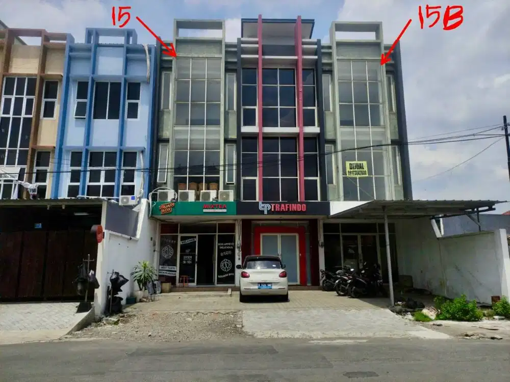 Ruko Kutisari 3 Lantai Strategis Dekat UK Petra