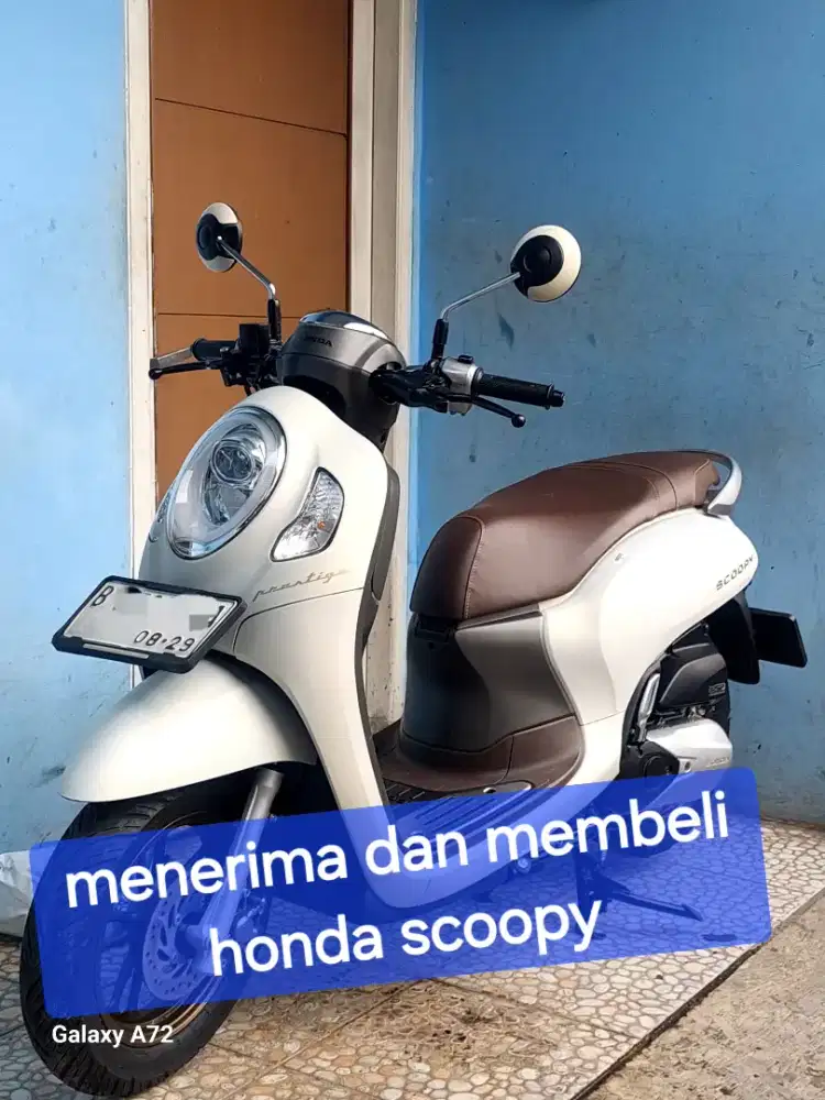 menerima dan membeli scoopy 2024