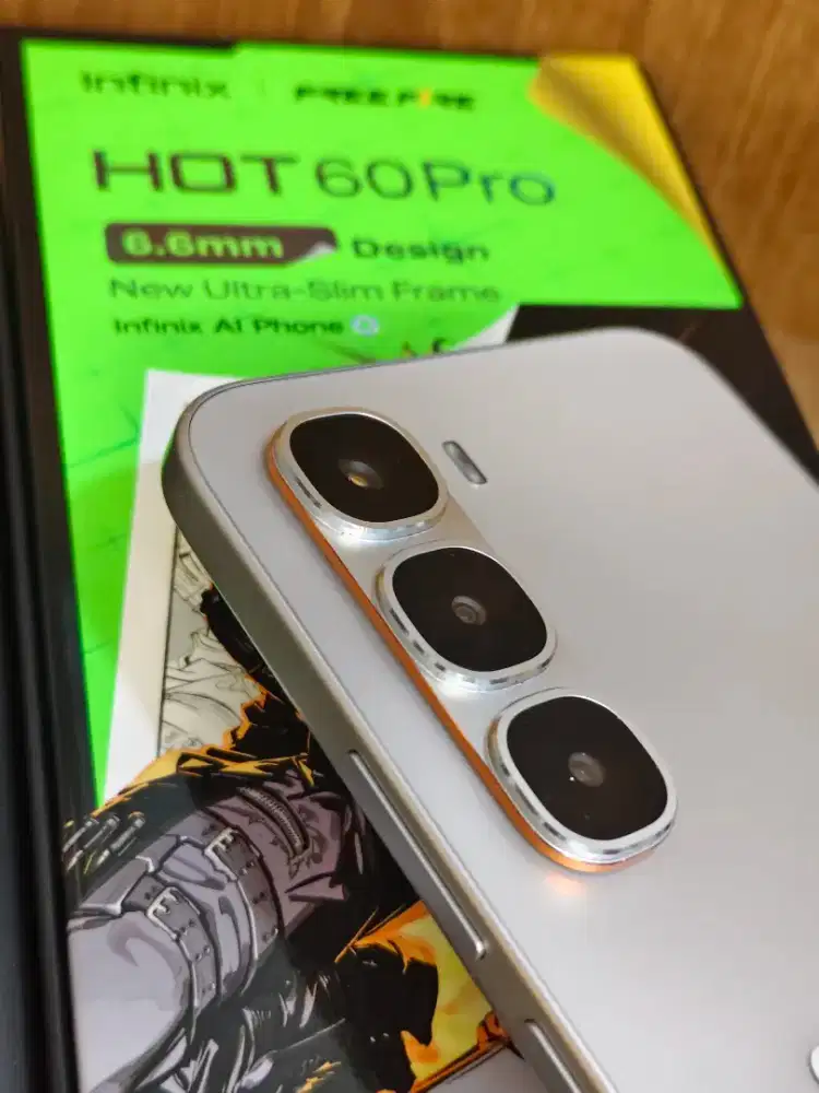 Infinix Hot 60 pro 8/256 second resmi Okt 2026