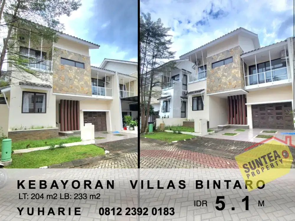 Kebayoran Garden Bintaro Rumah Mewah Homie Cluster Premium Nyaman Dan Asri Villas Symphony Essence