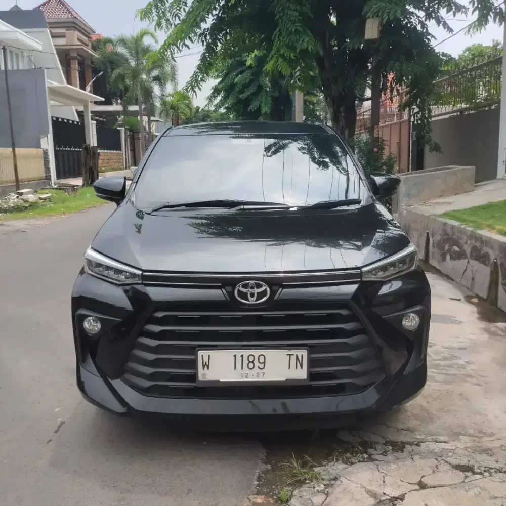Avanza G th 2022 matic hitam
