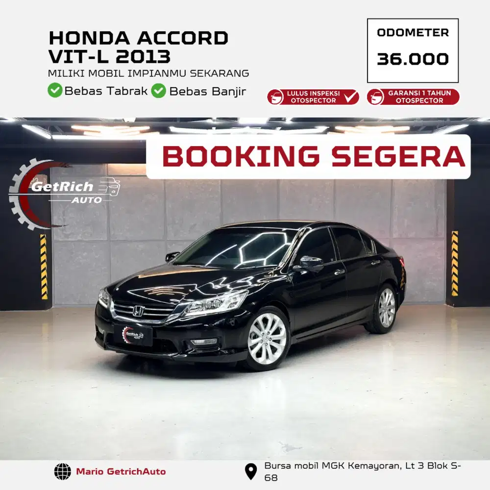 [ KM 36 RB ] HONDA ACCORD VIT-L 2013