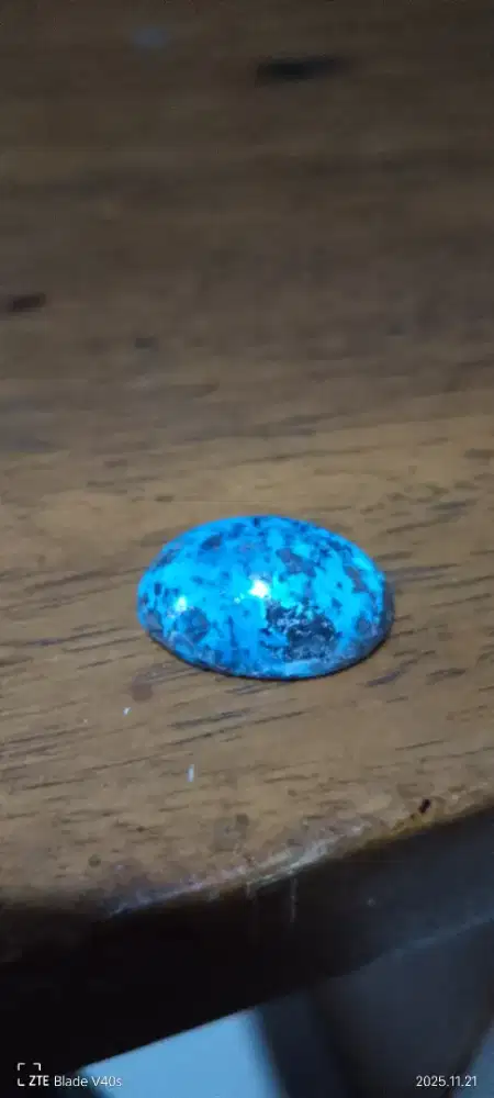 Batu pirus persia urat perak jumbo