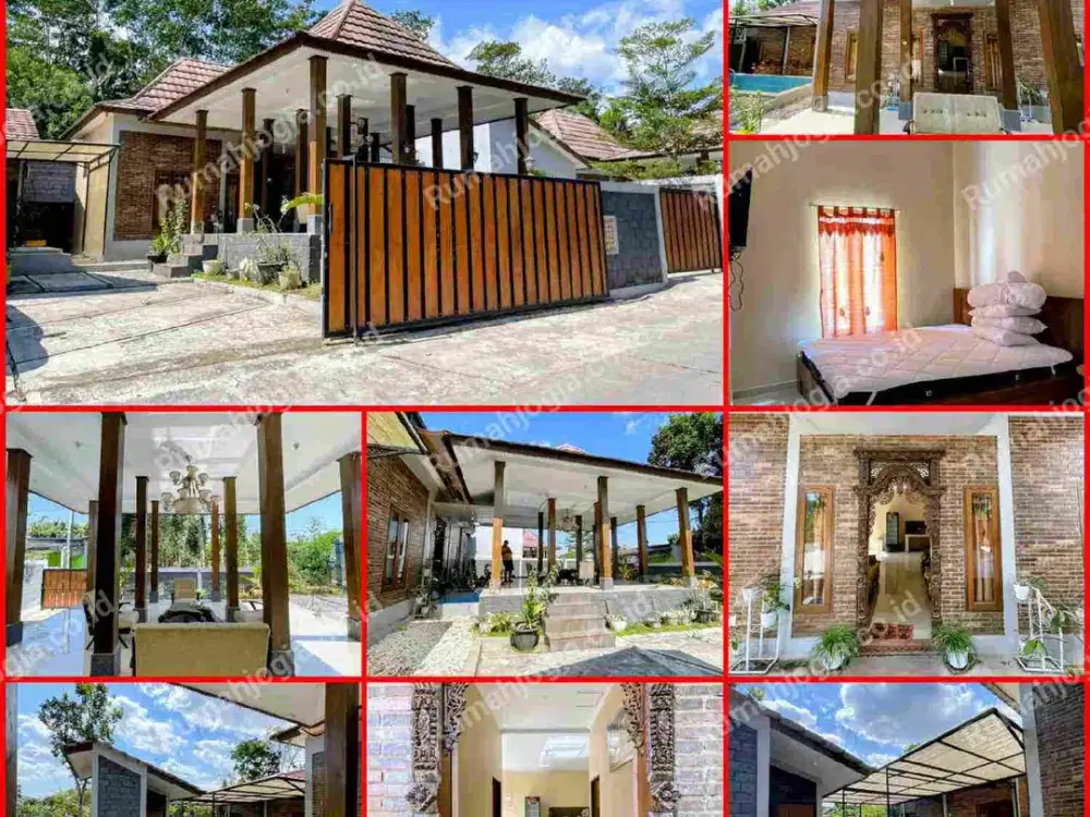 rumah sangat nyaman dan asri lingkungan candi Prambanan