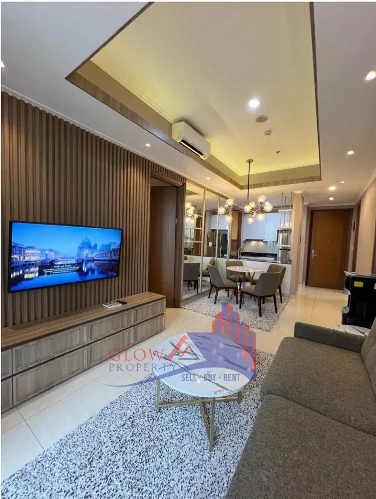 disewakan 2+1 bedroom full furnish taman anggrek residence