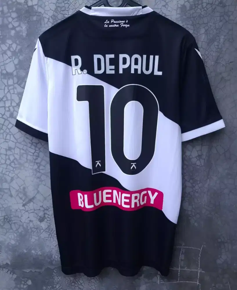 Jersey baju bola original asli size ukuran m udinese 2020 2021 home