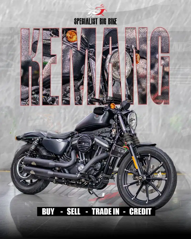 (Full Paper) Harley Davidson 883 Hitam NIK 2019 ABS Pajak 03.2026