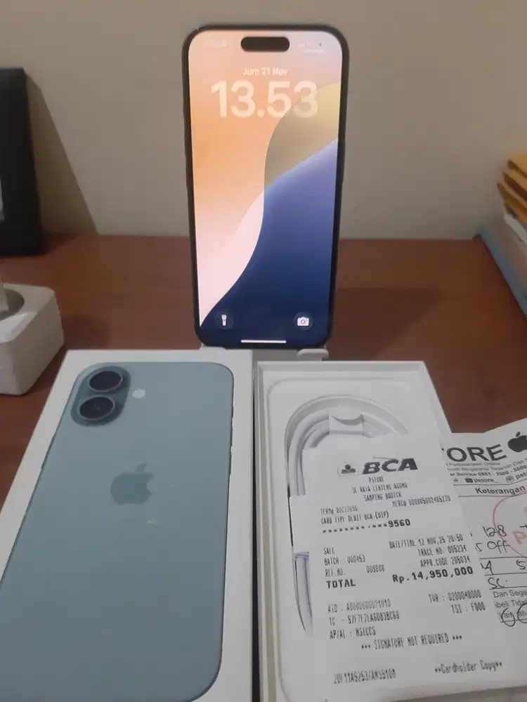 Dijual Iphone 16 128 Gb Resmi