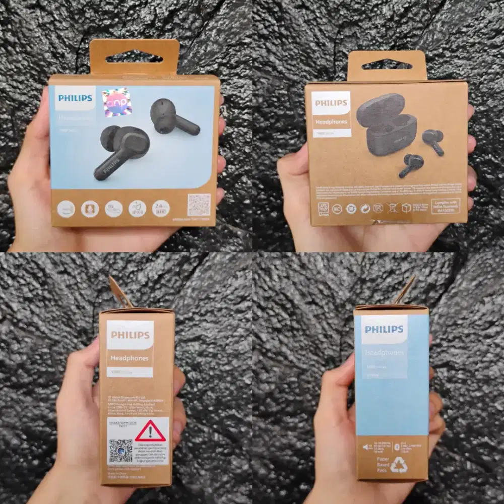 PHILIPS TAT1109 Sport True Wireless Signature & Clear Calls - Black