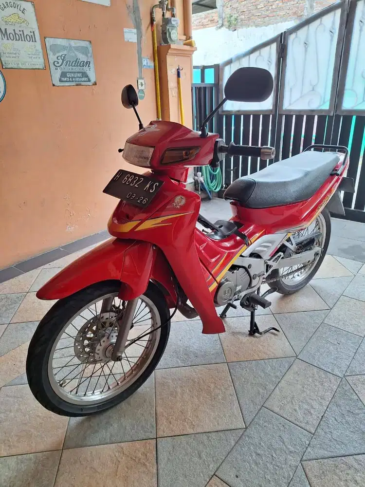 satria S non kopling 5 speed restorasi bagus siap pakai
