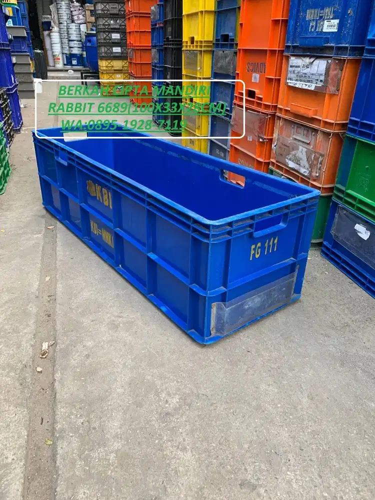 Kontainer plastik tahan lama 6689 bc