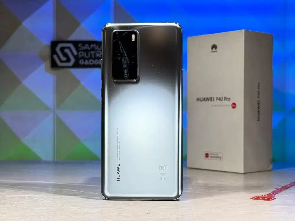 Huawei P40 Pro Silver 256gb Resmi Fullset