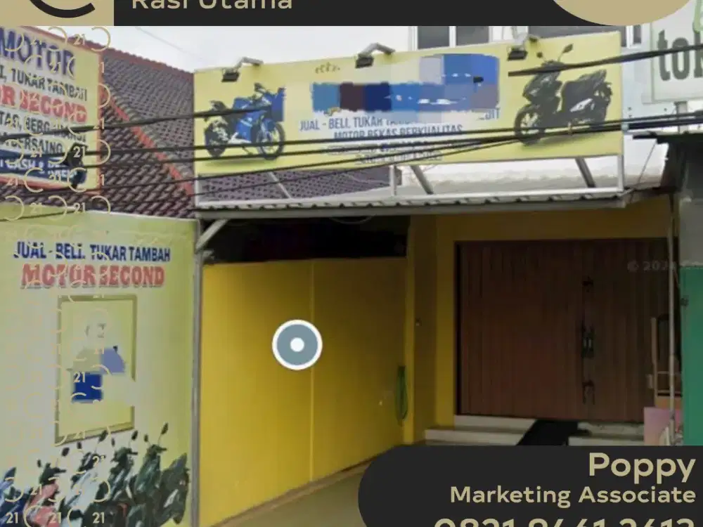 DISEWAKAN TANAH HALAMAN DEPAN RUKO DI JALAN LETDA NASIR BOJONG KULUR BOGOR