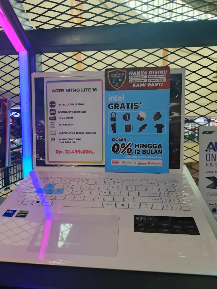 Laptop Acer Nitro LITE 16 di Home Credit cicilan lagi promo