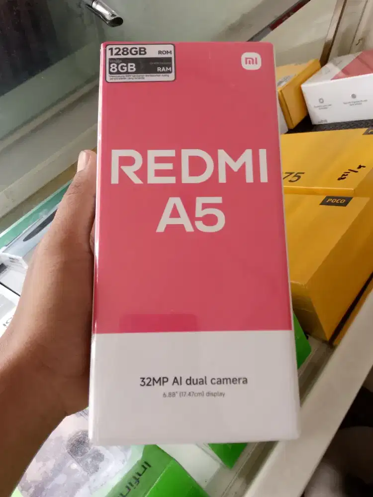 New redmi a5 4+4/128 gransi 1thn