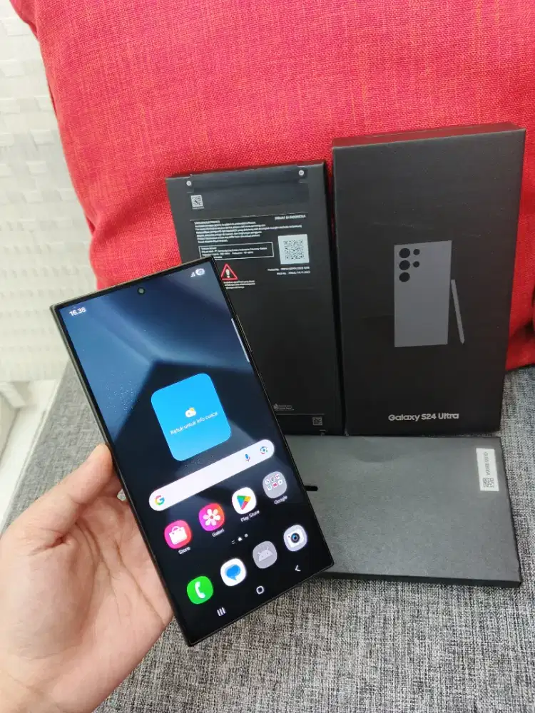 Samsung S24 Ultra 5G 12/256 Fulset ori sein garansi panjang