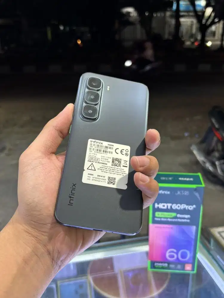 INFINIX HOT 60 PRO PLUS Ram 8/256, Kondisi Mulus, Lengkap, Bergaransi.