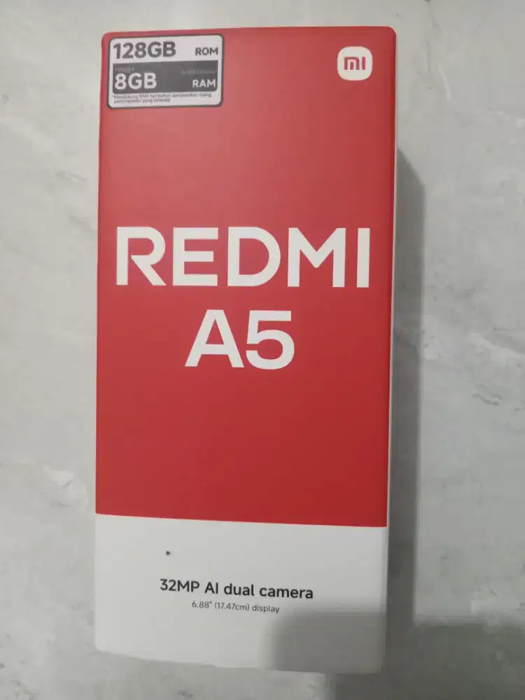 Xiomi redmi A5 ram 4 128