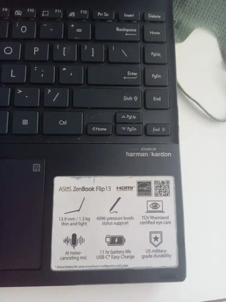 Jual Laptop Asus zenbook Flip 13 8 Gb murah