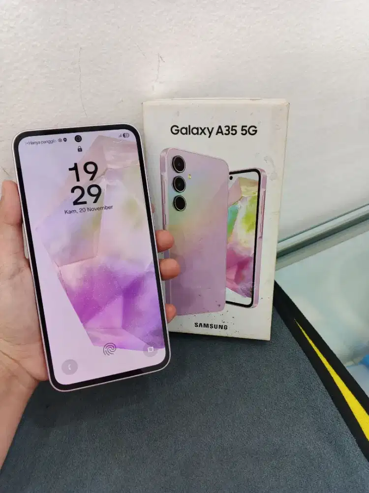 Samsung A35 5G 8/256 Fulset ori resmi sein no minus