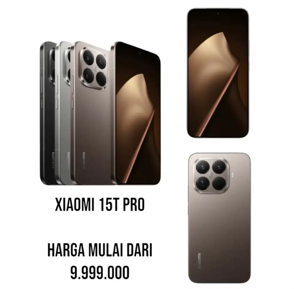 Xiaomi 15T PRO (Bisa cicilan pakai HomeCredit, Syarat KTP aja)