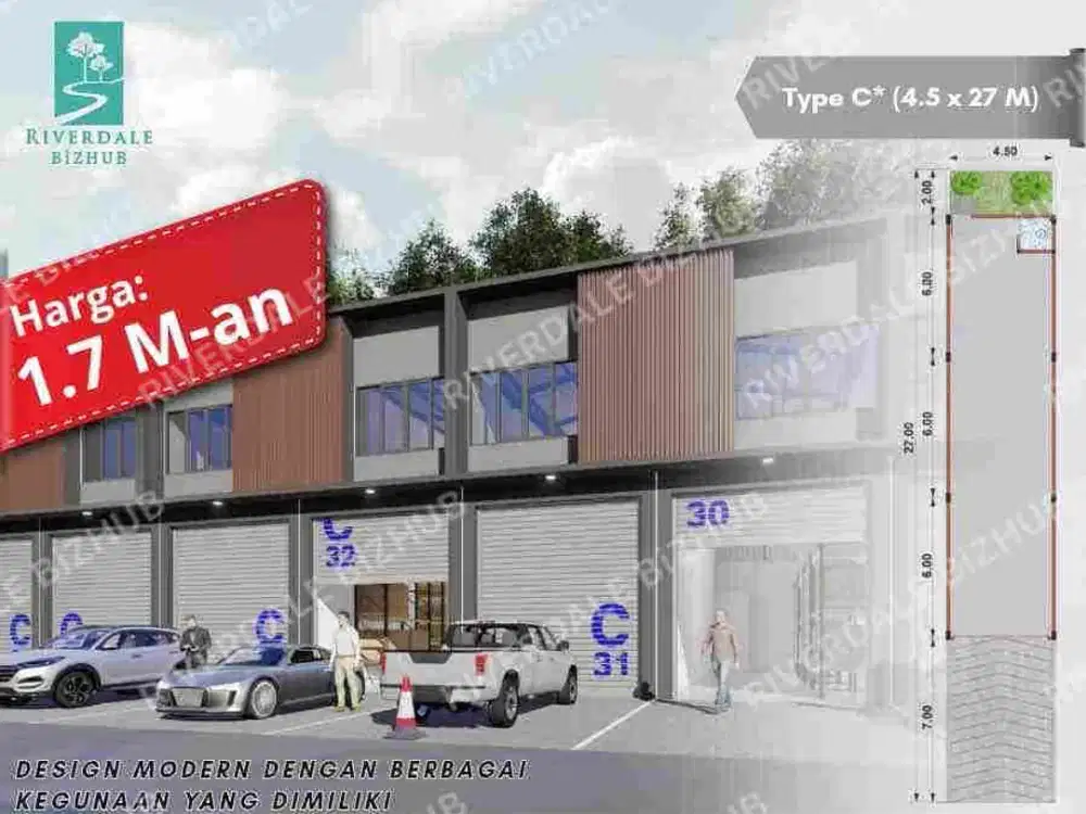 dijual ruko multiguna lokasi cikarang barat cocok untuk usaha anda, bisa masuk mobil kontener 40ft akses jalan langsung menuju pantura dan dekat dengan pintu tol telaga asih